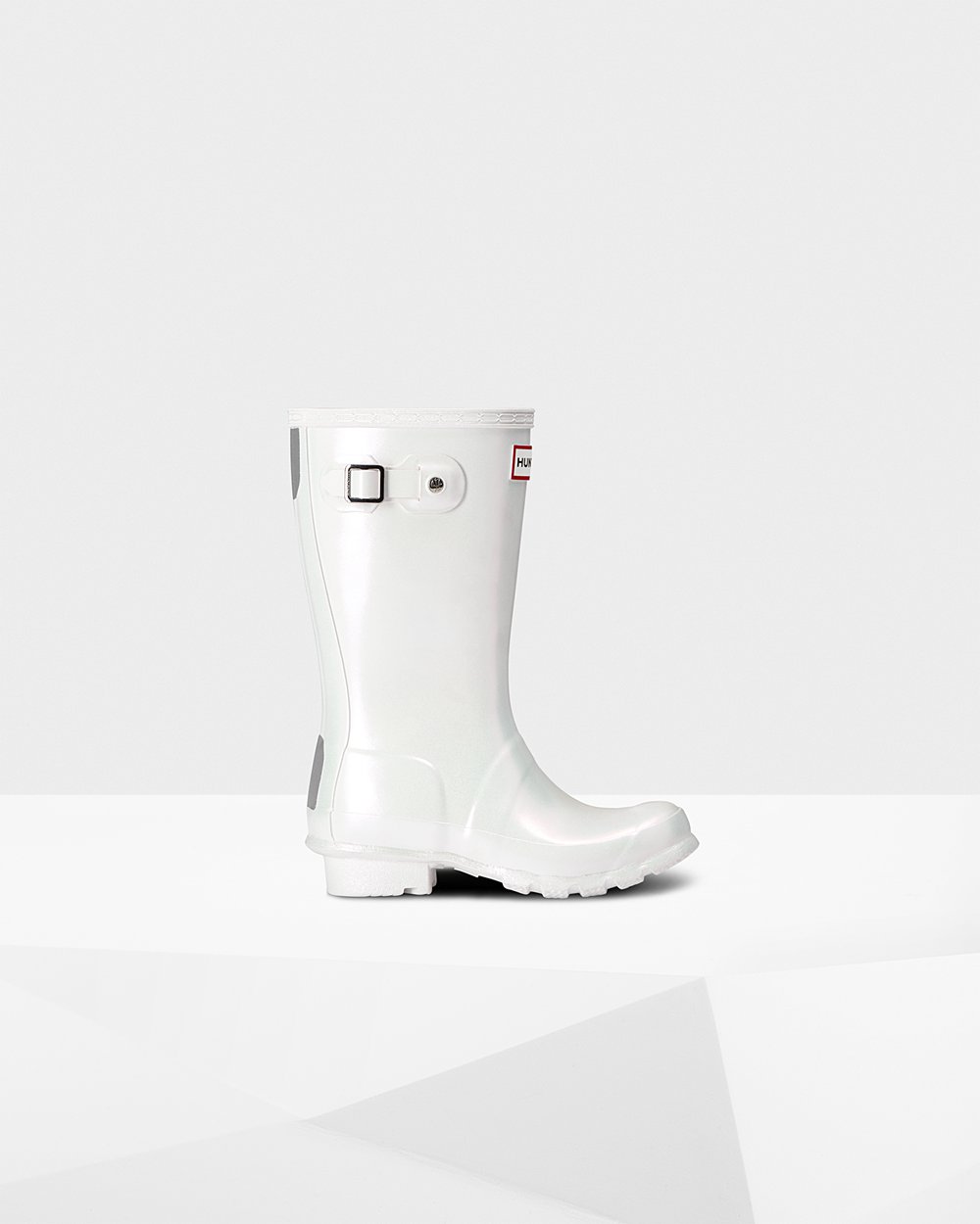 Hunter Original Big Nebula Rain Boots - Cheap Online Kids Silver - CDIHAM260